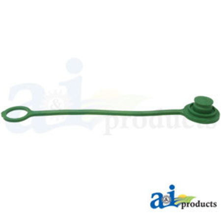 A & I Products Green Dust Plug, 1/2"  6" x5" x4" A-5205-4M-GR-P
